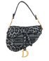 Leopard Saddle Bag, front view
